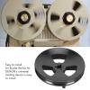 Aluminum Alloy 3 Hole Open Reel Sound Tape Empty Reel Opening Machine Part for TEAC (BLACK) view 3