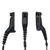 Seekingtec 2 Pack XPR 7550e Earpiece Compatible with Motorola Radios XPR6350 XPR6550 XPR7550 APX 4000 6000 7000 Walkie Talkie Acoustic Tube Headset with Mic PTT +2 Earmolds+2 Eartips view 2