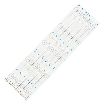 UFDIPLMY 6pcs=1set 5leds 3v 379mm Compatible with Skyworth 42" LCD TV 5800-W42003-0P10 10-10070a-02a Pioneer LED-42B700S Skyworth 42E368W RDL420FY