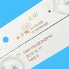 UFDIPLMY 6pcs=1set 5leds 3v 379mm Compatible with Skyworth 42" LCD TV 5800-W42003-0P10 10-10070a-02a Pioneer LED-42B700S Skyworth 42E368W RDL420FY view 2