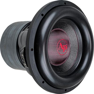 Audiopipe 12" Quad Stack Composite Cone Subwoofer (TXX-BDC-IV-12D2), Superior Performance, 2200W, 4 Magnets, BASV Voice Coil, Aluminum Basket, Multi-Connect, Non-Press Paper Cone, 2 x 2 Ohms