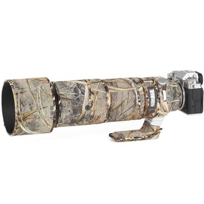 CHASING BIRDS Lens Camouflage Waterproof Coat for FUJIFILM XF 150-600mm F5.6-8 R LM OIS WR Rainproof Lens Protective Cover Version IV (Reed Camouflage, with 2.0X TC)