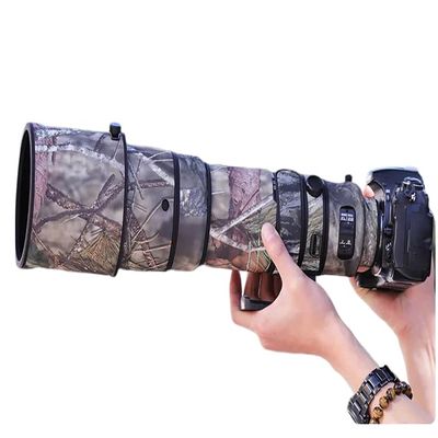 CHASING BIRDS Lens Camouflage Waterproof Coat for Nikon AF-S 200-400mm F4 G II ED VR Rainproof Lens Protective Cover (Pine Camouflage, with 2.0X TC (TC-20E II))