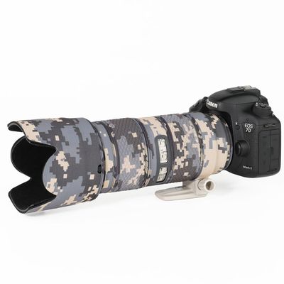 CHASING BIRDS Lens Camouflage Waterproof Coat for TAMRON SP 70-200mm F2.8 Di VC USD G2 Rainproof Lens Protective Cover Version IV (Digital Camouflage, Bracket)