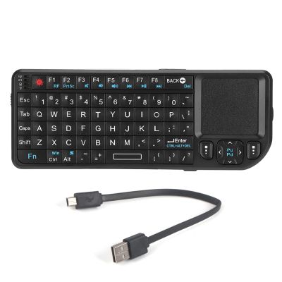 Aramox 125 Mini Keyboard with Touchpad Mouse, 69 Keys USB Keyboard, 3-in-1 Multifunctional Pocket Keyboard for PCTabletsTVXboxSmartphones, Aramoxa06stu9cog