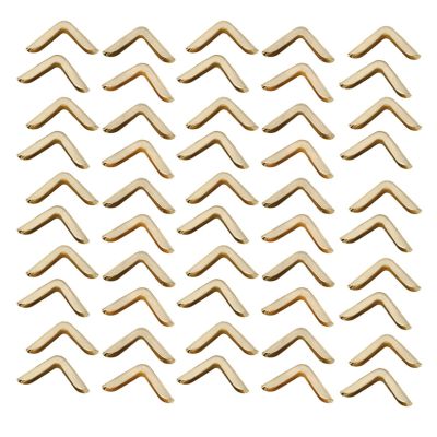 Aramox Scrapbooking Corner Protectors for Albums and Notebooks (C103 Brass Color), Aramoxgdsgaxqob3-01
