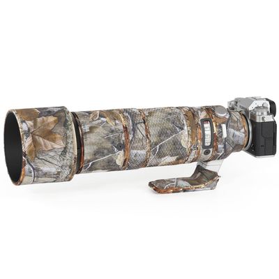 CHASING BIRDS Lens Camouflage Waterproof Coat for FUJIFILM XF 150-600mm F5.6-8 R LM OIS WR Rainproof Lens Protective Cover Version IV (Forest Camouflage, with 1.4X TC)