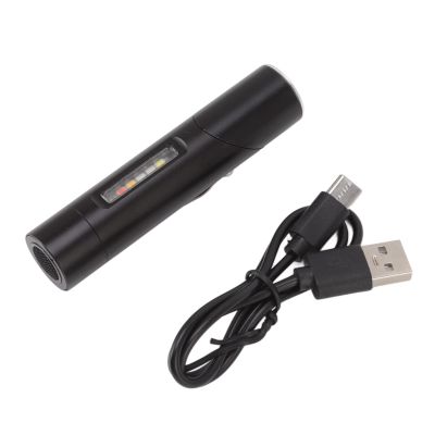 Mini Rechargeable LED Flashlight with Magnetic Mount, 90-Degree Tiltable Head, 500LM, Aluminum Alloy, 11 Lighting Modes, Type C Charging, IPX5, for Camping and Outdoor Use