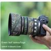 CHASING BIRDS Lens Camouflage Waterproof Coat for Canon RF 70-200mm F4 L is USM Rainproof Lens Protective Cover (Green Leaf Camouflage, with Extender RF 2X) view 2