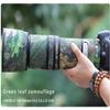 CHASING BIRDS Lens Camouflage Waterproof Coat for Canon EF 100-400mm F4.5-5.6 L is USM Rainproof Lens Protective Cover (Green Leaf Camouflage, with Extender EF 1.4X II) view 2