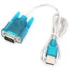 Fafeicy 2Pcs USB to RS232 Serial Port 9 Pin Serial Cable, Single chip 340 Crystal 12M USB Port to Serial Port Communication view 1