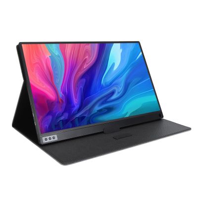 16.1 Inch Portable Screen, 16:9 IPS External Touch Screen, 60Hz VESA Mount USB C 3.1 Gaming Display for PC