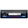 JVC Single DIN Headunit Bluetooth Radio USB AUX AM/FM Digital Media Marine Receiver Bundle Combo with 2 Pairs (Qty 4) 6.5" 2-Way 100 Watts Peak Boat Audio Speakers, 2X Speaker Wire, Radio Antenna view 2