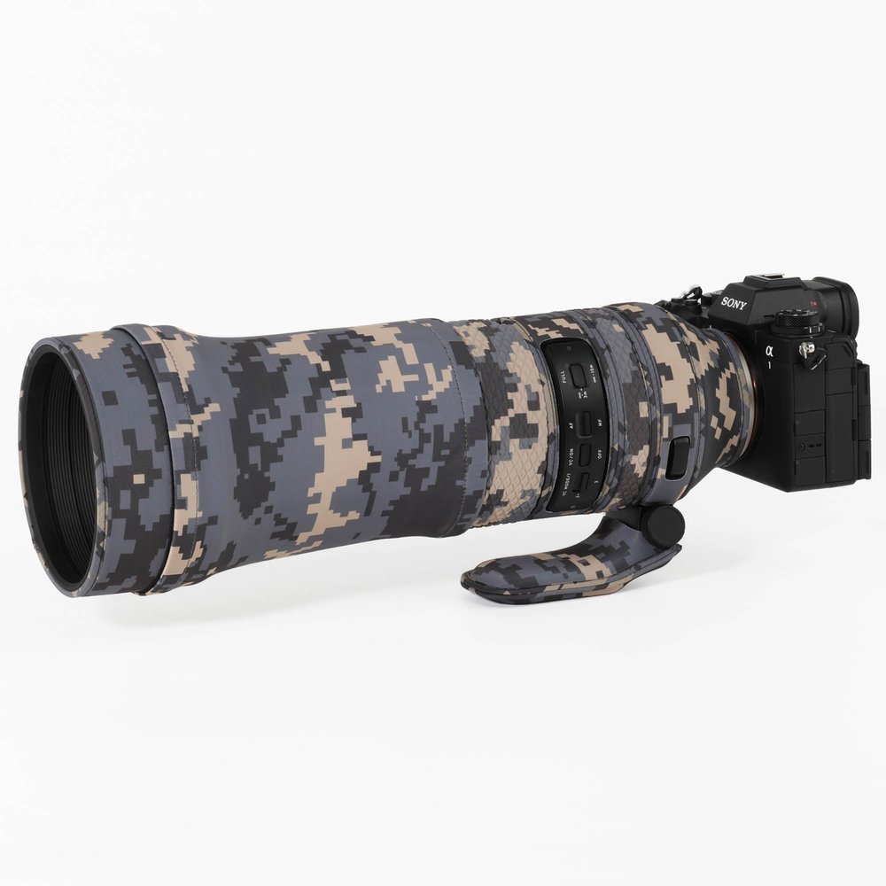 CHASING BIRDS Lens Camouflage Waterproof Coat for TAMRON 150-500mm F5-6.7 Di III VC VXD Rainproof Lens Protective Cover Version IV (Digital Camouflage, E/X-Mount)