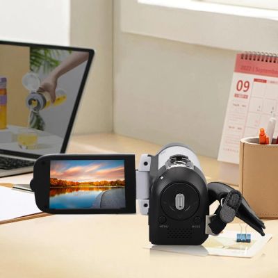 2.7in Digital Camera,16MP Image 1080p Video, 16x Digital Zoom, Timer Selfies and Continuous Anti Shake, White Balance LED Light, Compact Travel Camera (US Plug)