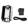 2.7in Digital Camera,16MP Image 1080p Video, 16x Digital Zoom, Timer Selfies and Continuous Anti Shake, White Balance LED Light, Compact Travel Camera (US Plug) view 2