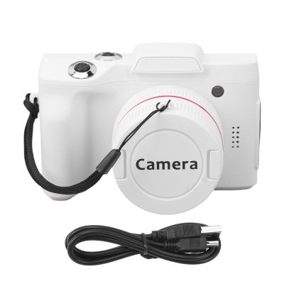 1080P 16MP 2.4 Inch Digital Camera, Portable Small USB Vlogging Camera with 16x Digital Zoom, 32G SD Card, Beginner Camera for outings, Friends Gatherings, Individual Selfies etc
