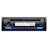 JVC Single DIN Headunit Bluetooth Radio USB AUX AM/FM CD Player Marine Receiver Bundle Combo with 2 Pairs (Qty 4) 6.5" 2-Way 100 Watts Peak Boat Audio Speakers, 2X Speaker Wire, Radio Antenna view 2