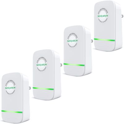 Power Saver Pro x Reviews - DINSLIA 30KW US Plug 90V-250V Electricity Saving Box - Stable Voltage Device Energy Savers Plug in (4 Pack)