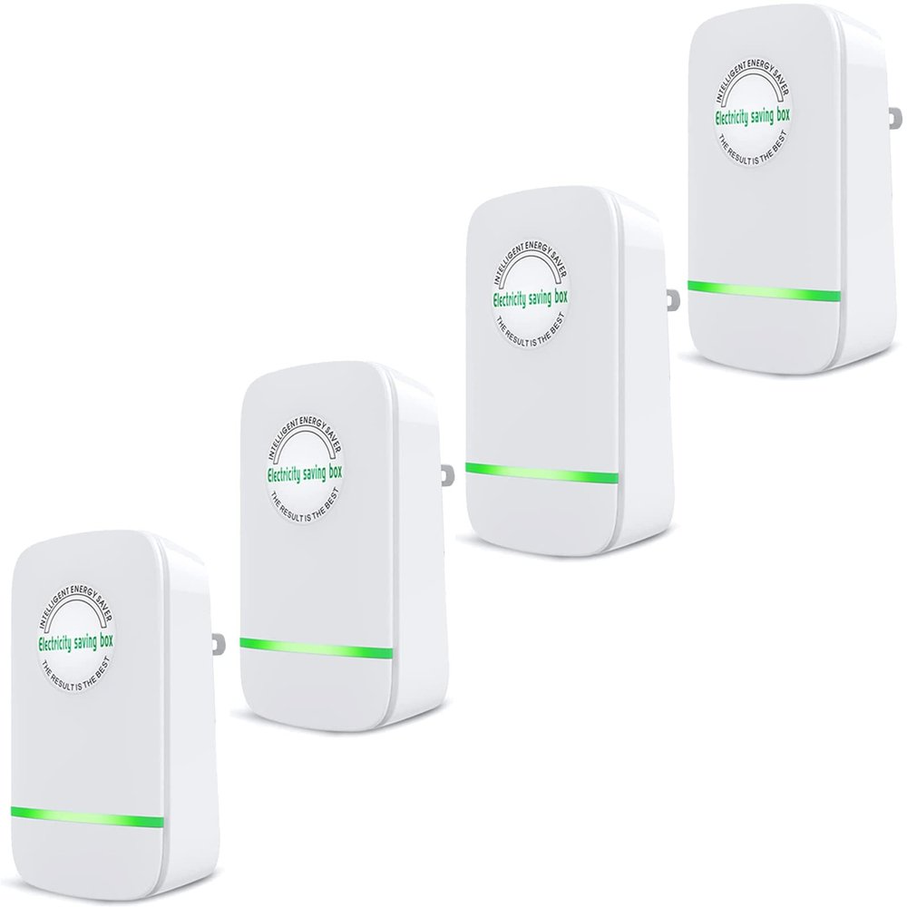 Power Saver Pro x Reviews - DINSLIA 30KW US Plug 90V-250V Electricity Saving Box - Stable Voltage Device Energy Savers Plug in (4 Pack)