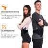 Quick Draw Shoulder Holster - Belly Band Holster for Everyday Comfortable Concealed Carry for Small, Compact and Other Similar Gear, Left Handed, Black 45" view 2