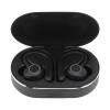 Wisoqu Bluetooth Earphone, Stereo Noise Cancelling Earbuds with Mic LED Indicator, 120H Long Playtime, Earhooks Headphones for Driving Sports Travel (Black), view 1