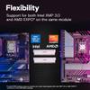 Crucial Pro 32GB DDR5 RAM Kit (2x16GB), CL36 6000MHz, Overclocking Desktop Gaming Memory, Intel XMP 3.0 & AMD Expo Compatible, White - CP2K16G60C36U5W view 4