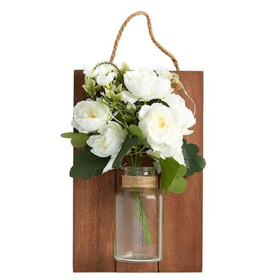 The Lakeside Collection Floral Wall Sconces - White Flowers, 2139371