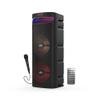 Audiobox ABX-2010R Dual 10" Party Bluetooth Speaker - Portable Karaoke Machine with Bluetooth, USB, TF Card, FM Radio, and Wired Microphone - Ideal for Parties and Events view 1