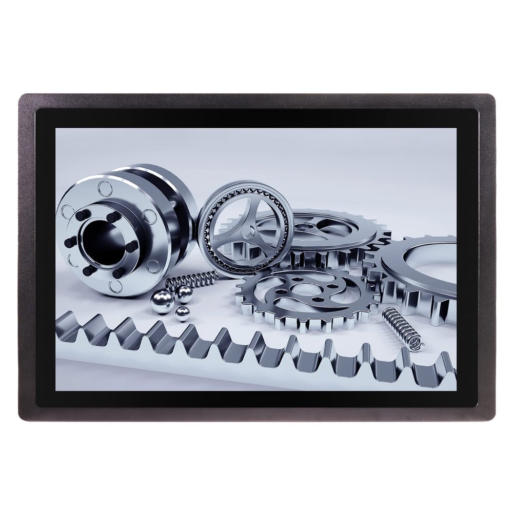 LEANGLE 13.3" 16:9 Industrial Embedded Touch Panel PC,Capacitive Touch Screen,2*COM/6*COM,RS232 or RS485,Windows 10 or Linux Ubuntu,1200nits