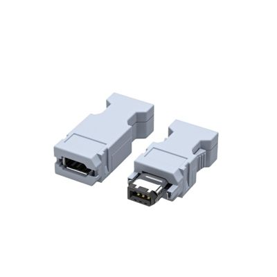 JZRYQJGJ Servo Driver Encoder Plug CN2 CN3 SM-6P SM-6E SM-10P (Color : SM-6P, Size : 3PCS)