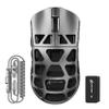 ATTACK SHARK R3 Lightweight Magnesium Alloy Wireless Gaming Mouse, Silver view 1