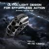 ATTACK SHARK R3 Lightweight Magnesium Alloy Wireless Gaming Mouse, Silver view 3