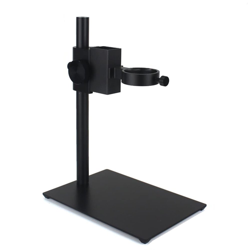 JOEBO Microscope Kit 4K 60FPS HDMI 1080P Microscope Industrial USB Digital Video Microscope Camera 130X C-Mount Lens Microscope Lens Adapters (Color : E only Stand)