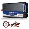 5000W 6000W Pure Sine Wave Inverter,12/24/48/60/72V DC to 220v AC,Car Converter, Power Inverter,for Vehicles Hot Water Kettles Refrigerato,Color Screen Display,5000W-48V view 1