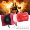 DirectNine Basics Industrial Siren Alarm Outdoor 115dB Sound Light Horn, Waterproof Emergency Strobe Warning Light with Big Strength, Outdoor Siren Horn Alarm Warning Light, Emergency Flashing, DC24V view 2