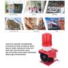 DirectNine Basics Industrial Siren Alarm Outdoor 115dB Sound Light Horn, Waterproof Emergency Strobe Warning Light with Big Strength, Outdoor Siren Horn Alarm Warning Light, Emergency Flashing, DC24V view 4