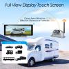 10.26 inch RV Backup Cameras Wireless with Touch Monitor Stable Digital Signal Back Up Camera System, Dual Rear View Camera Super Night Vision Portable for Car Auto Truck Bus Camper Trailer view 3