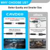 10.26 inch RV Backup Cameras Wireless with Touch Monitor Stable Digital Signal Back Up Camera System, Dual Rear View Camera Super Night Vision Portable for Car Auto Truck Bus Camper Trailer view 4