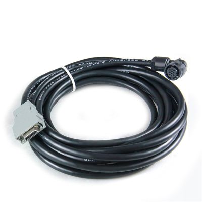 JZRYQJGJ Servo Motor Encoder Cable A660-2005-T505 A660-2005-T506 A860-2020-T301 3M 5M 8M 10M 15M (Color : Elbow Head, Size : 10M)