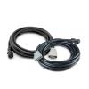 JZRYQJGJ Servo Motor Encoder Cable A660-2005-T505 A660-2005-T506 A860-2020-T301 3M 5M 8M 10M 15M (Color : Elbow Head, Size : 10M) view 2