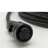 JZRYQJGJ Servo Motor Encoder Cable A660-2005-T505 A660-2005-T506 A860-2020-T301 3M 5M 8M 10M 15M (Color : Elbow Head, Size : 10M) view 3