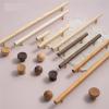 LEIXIUSM Brass Furniture Handle Kitchen Cabinet Door Handles Drawer Pulls Wooden Long Handles for Furniture Hardware 1Pcs (Color : W-0365-96-JUMU) view 1