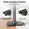 ELIVED Speaker Stands for Sonos Era 100 and Sonos One, One SL, Play:1, Height Adjustable 35"- 43.4" Speaker Stands Pair, Surround Sound Speaker Stand with Cable Management, 11 LBS Loading, YD5036 view 4