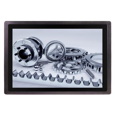 LEANGLE 13.3" 16:9 Industrial Embedded Touch Panel PC,Capacitive Touch Screen,2*COM/6*COM,RS232 or RS485,Windows 10 or Linux Ubuntu