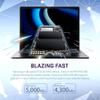 Transcend MTE410 2TB M.2 2242 SSD, Up to 5000MB/s, PCIe Gen4x4 NVMe 3D TLC for Ultra-Thin Laptops/Lenovo Legion Go/Yoga Gen 6/ASUS ExpertBook/ZenBook/Mini PC/DRAM-Less Design for Low Power Consumption view 4