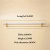 LEIXIUSM Cabinet Long Handles Furniture Drawer Pulls Drawer T Bar Kitchen Pulls Pink Handle Hardware 1Pcs (Color : Wood-Qianhui-320mm) view 2