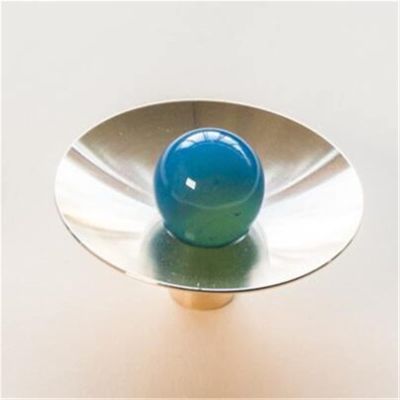 LEIXIUSM Brass Crystal Creative Decorative Hook Clothes Hanger Hanging Light Luxury Lama Shape Wardrobe Cabinet Door Drawer Knob Handle 1Pcs (Color : Blue-l)