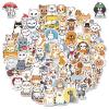 100 Pcs Cat and Dog Stickers for Kids, Cute Stickers for Water Bottle Laptop Scrapbook, Waterproof Cat Dog Mixed Sticker Pack for Girls Boys Women Men view 1