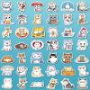 100 Pcs Cat and Dog Stickers for Kids, Cute Stickers for Water Bottle Laptop Scrapbook, Waterproof Cat Dog Mixed Sticker Pack for Girls Boys Women Men view 3
